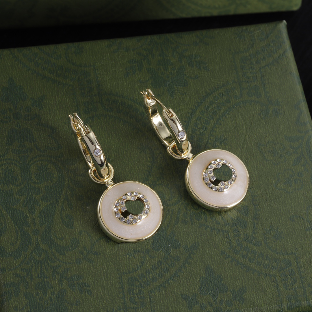 Boucles d'oreilles pendentif designer Diamond G Bijoux Stumes Cadeaux Party Party Chandelier