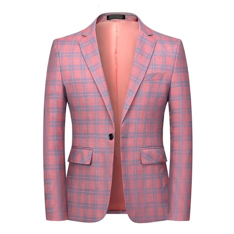 SpringSummer Casual Mens Plain Jacket Cotton Ultra Thin UK Set Blaser Masculino S6XL 240808