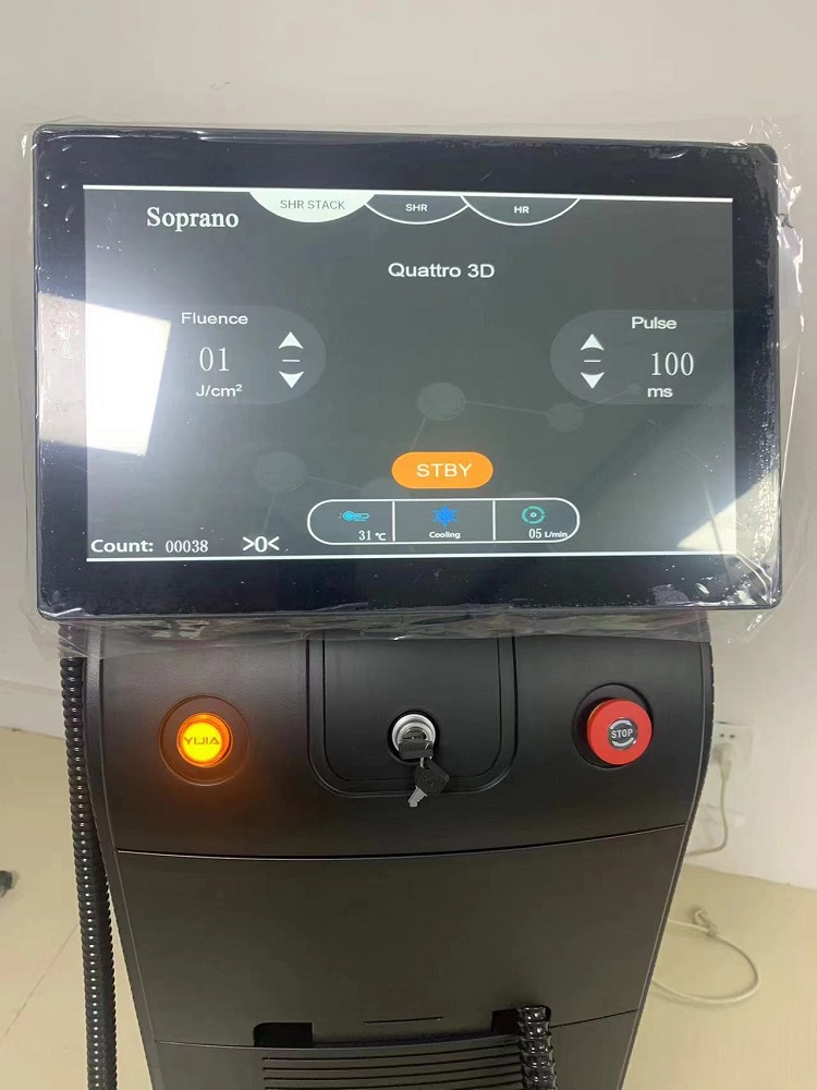 Le plus récent Alexandrite 755nm 808nm 1064 Diode Épilation au laser Épilation au laser Allemagne avec système de refroidissement cryogène