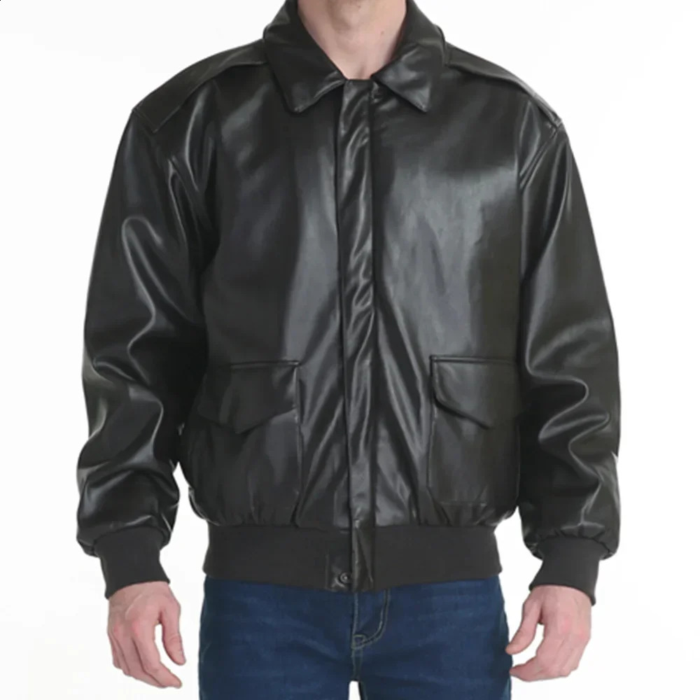 Mens A2 Pilot Jacket Retro Leather Set American Pilot Leather Set Mens Jacket240809