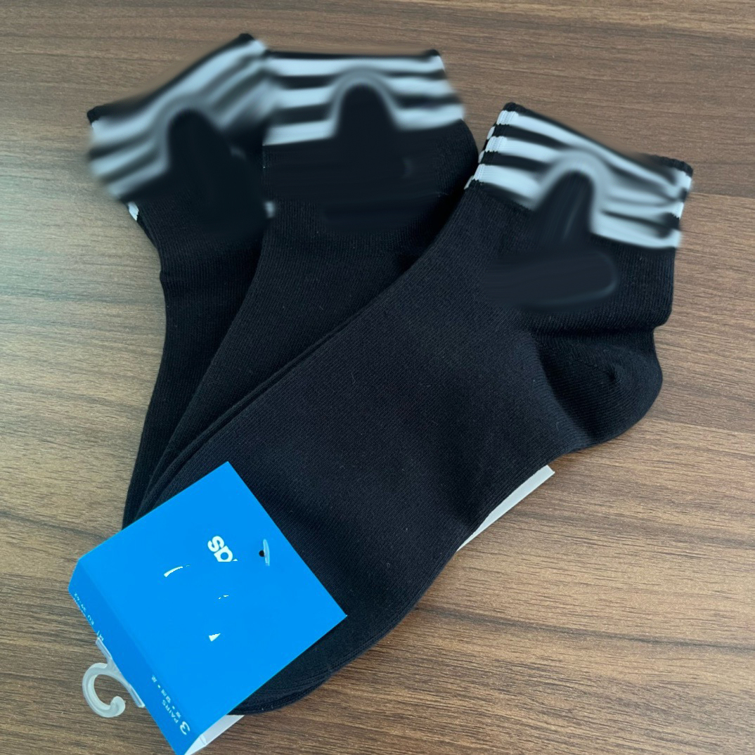 mens socks designer socks top towel bottom classic casual running sports socks-image-1010979819