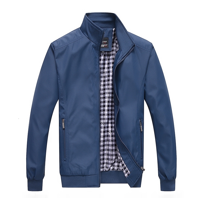 Spring and Autumn mens outerwear fashion trend casual jacket large loose cardigan wool sweater middle-aged and elderly dad fashion baseball jacket24