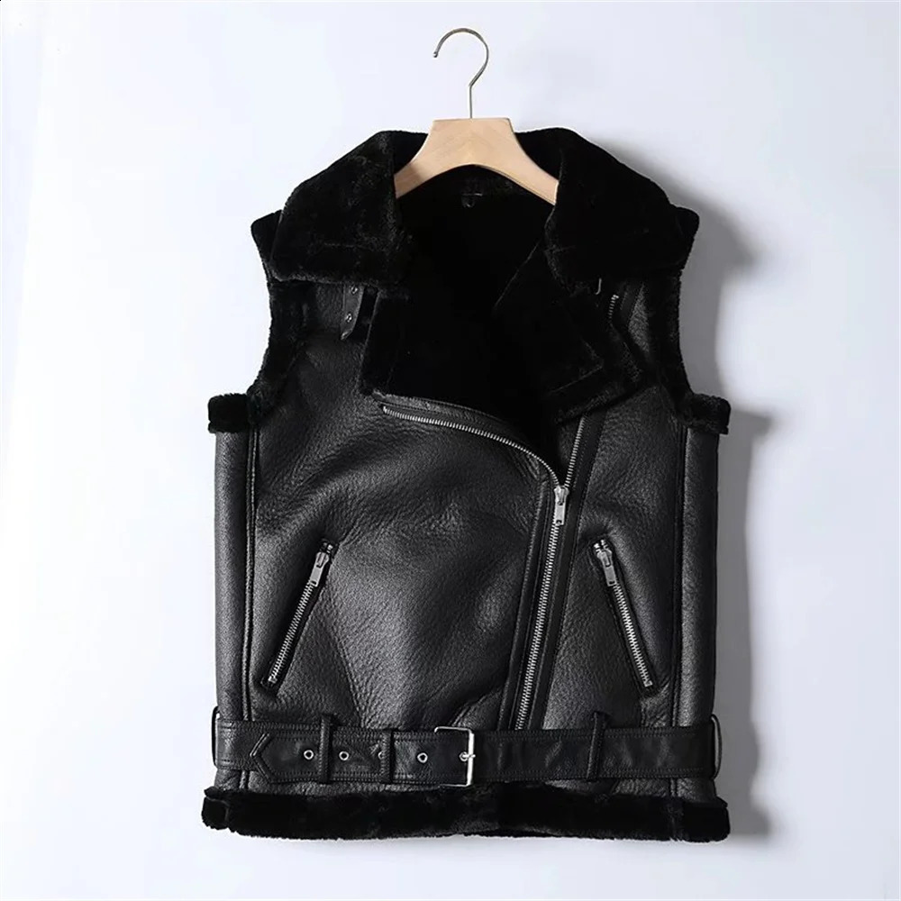 UNIZERA AutumnWinter Product Womens Fashion and Casual Versatile Polo Collar Zippered Sleeveless Vest Coat 240809