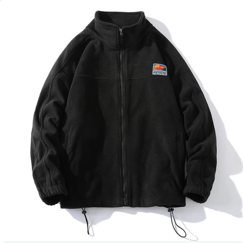 2023 Spring Mens Thicken Sweatshirts Zipper Coats for Male Hoody Man Sweatshirt Autumn Solid Color Turtleneck Tops 240810