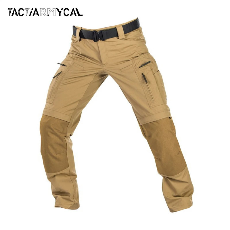 Men de cargaison Pantalon Tactiques portez des poches multiples résistantes Pantalons tactiques militaires Casual printemps automne pantalon pour