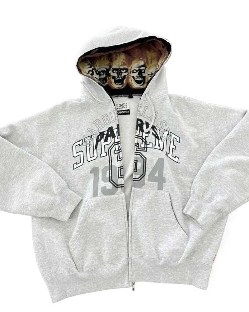 New Y2K American Retro Gothic Pain Devil 1997 Letter Pattern Super Large Hoodie Mens Harajuku Hip Hop Casual Clown Street ClothingX240810