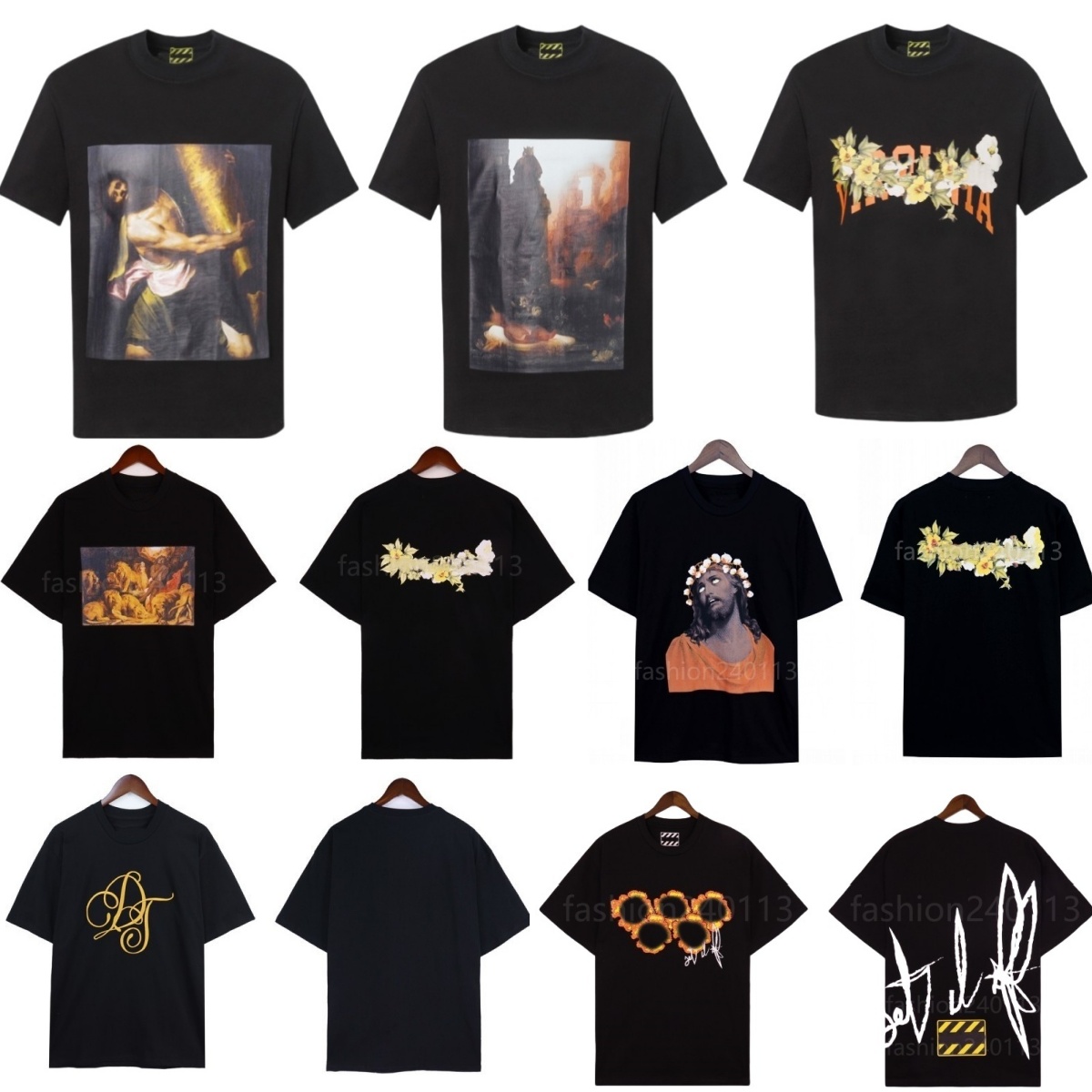 Designer t shirt tshirts shirts men tshirts mens shorts women summer cotton high quality Tees breathable crew neck short sleeve loose couple clot-image-960243251