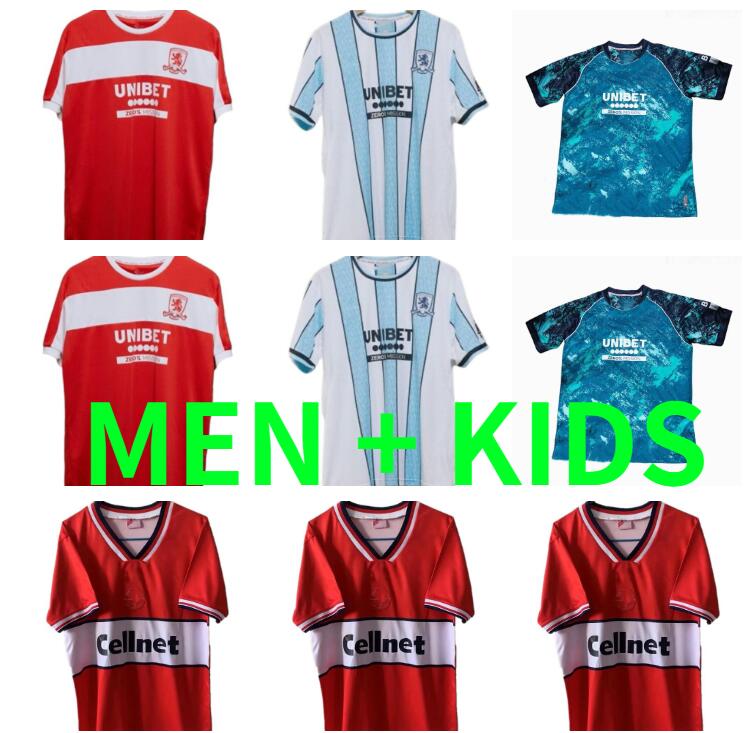 2024 2025 Jerseys de football Middlesbrough 1997 1998 Retro Gascoigne 24 25 Home Tavernier Payero Howson McNair Bola Birmingham Football Shirt