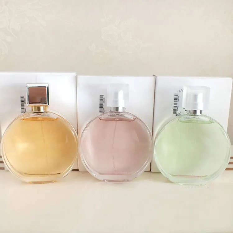 women Hot Chance Lady Perfume Pink Green Yellow Light Long Lasting Fragrance Aroma 100ml Good Quality Fast Free Delivery-image-1014812591