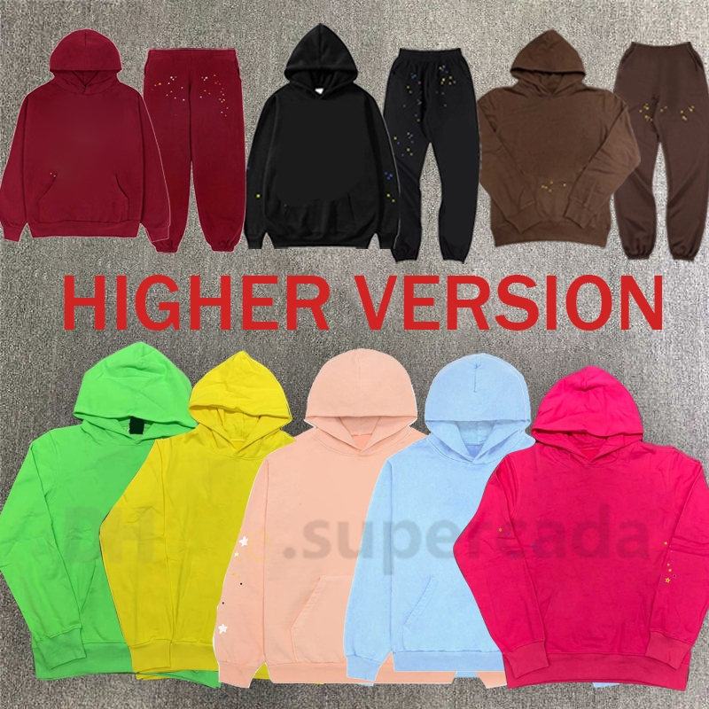 designer men hoodie women clothes Fashion pullover hooded sweatshirt and sweatpants sets Street youth pop hip hop clothing Cheap multi-style hood-image-888971021