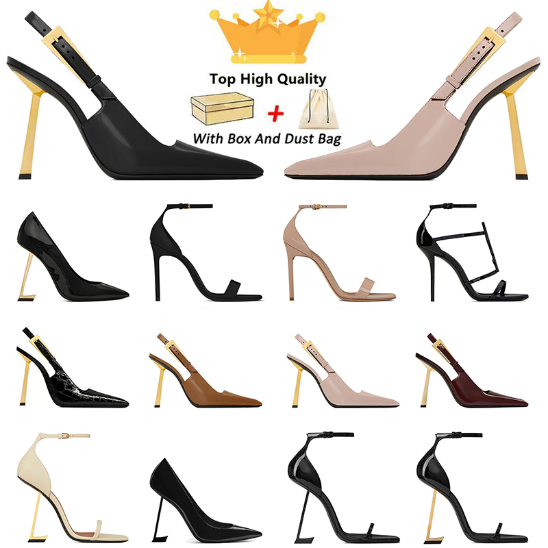 2024 Nouveau designer Sandales High Heels Luxurys Paris Dress Classics Femmes 10cm Plateforme talon Bottage de mariage Bottoms Bott
