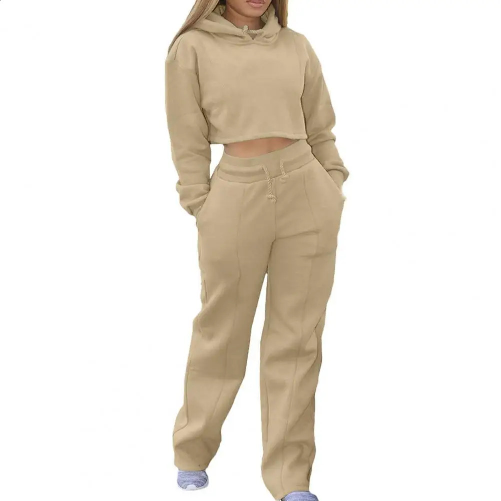 Deux pièces set l'automne décontracté de survêtement pour femmes ensembles pour femmes surdimensionnées à capuche à capuche à capuche à capuche à