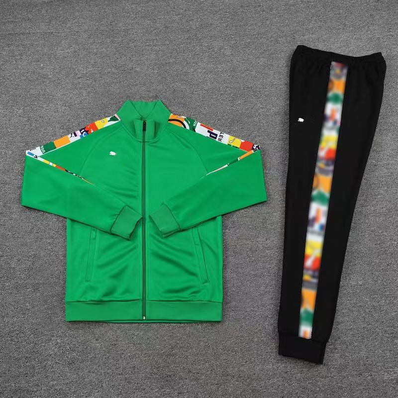 Set mens designer tracksuit quick dry suit long sleeve Suit sweatshirt sweatpants 2 in 1 running fluorescent trousers suit