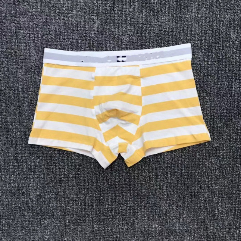 Fashion Trend Slips Zwemkleding voor heren Gestreepte katoenen boxers voor heren