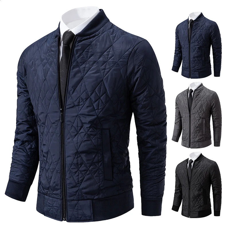 Automne et hiver mode masculine loisirs tricoté version coréenne pour hommes de veste mince rembourrée en coton pull manteau.240813