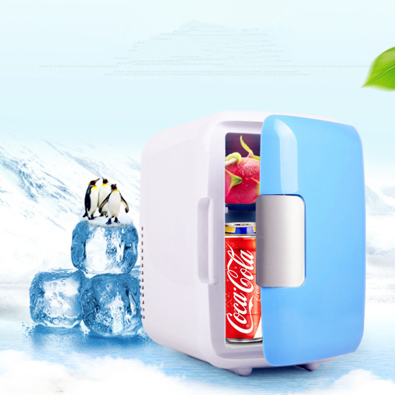 Car mini refrigerator 4L refrigerator family car dual-purpose refrigerator refrigerator incubator can print LOGO R240814-image-895084953