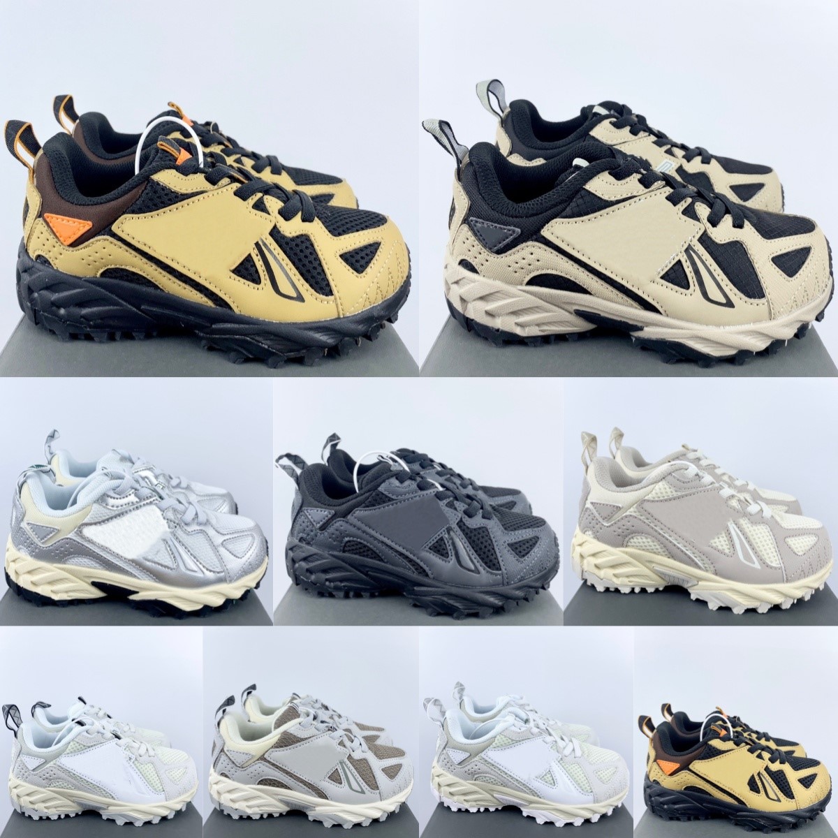 Kids Sneakers Running Toddler Children Climbing Shoes Black White Elastic band Trainers Boys Girls Youth Anti-slip Sport Sneaker Silver Green eur-image-938239710