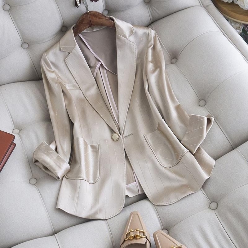 Veste de costume haut de gamme pour femmes japonaises pour la veste courte ultra-mince à manches longues du printemps et d'été