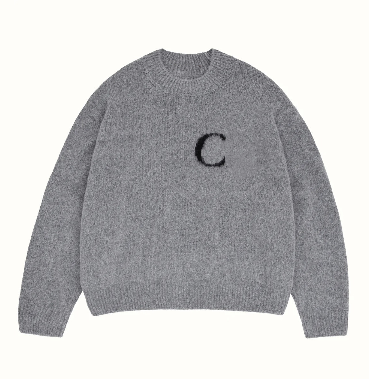 Men's Designer Sweaters Knit Shirt Men Women Cotton High Quality Top-image-767897553