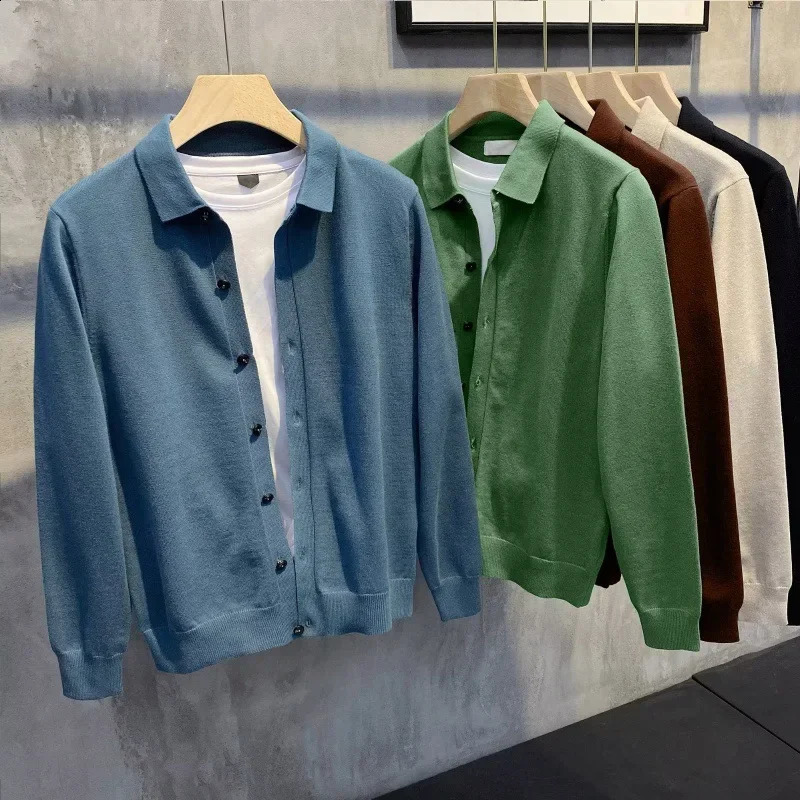 Veste de pull tricoté pour hommes