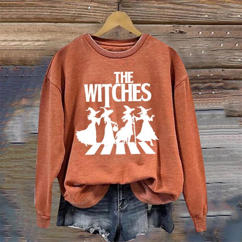 Sweats de sweat imprimé de la lettre d'Halloween graphique