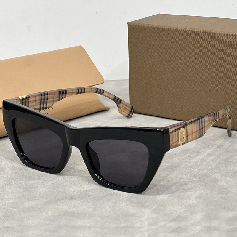 Lunettes de soleil de créateur pour femmes, protection des yeux de chat, design de pureté, UV 400, lunettes de soleil design Alphabet, conduite,
