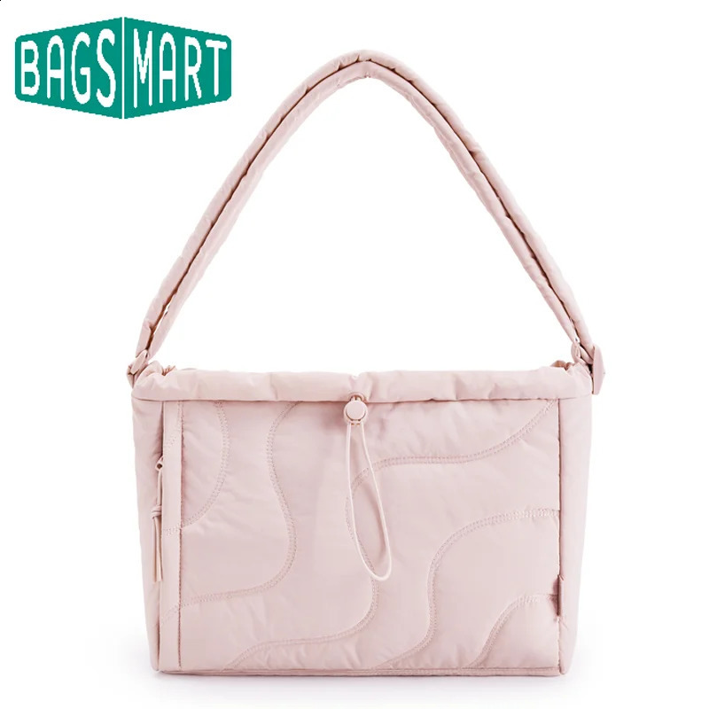 BAGSMART Tote Bag Large Capcity Handbags School Teenage Student Messenger Bag Commuting Womens Bag Messenger Shoulder Bag250813
