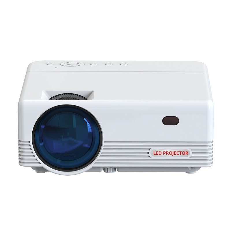 new high-definition LCD projector home portable home outdoor mobile phone wireless same screen projector-image-1012433069