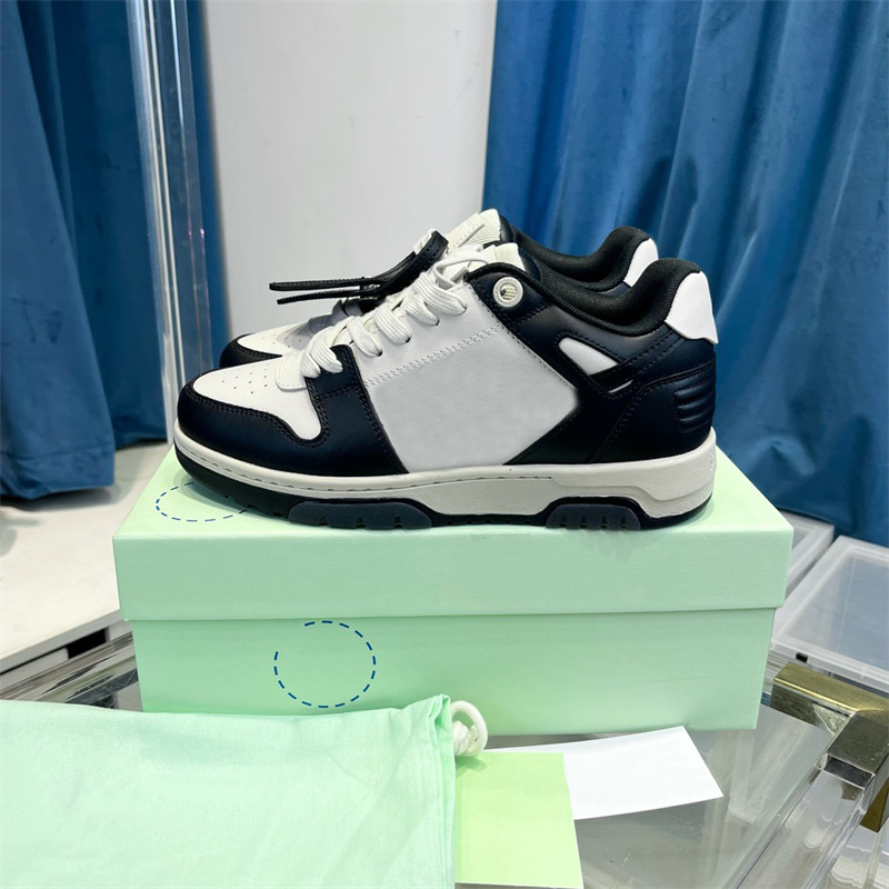 2024 Chaussures de créateurs Sneaker Off Office pour les hommes de marche courir hors de Blanc Noire bleu bleu vintage Sports décontractés extéri
