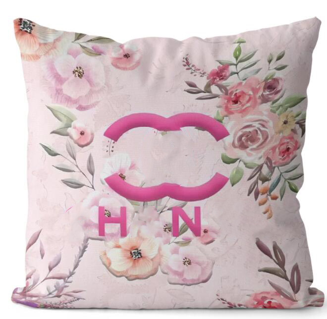 Luxury Designer 20Style Fashion Letter Designer Throw Bedding Home Room Decor Cover Sofa Decoration Cushion 45-45Cm Core Removable h Free Shippin-image-1098982659