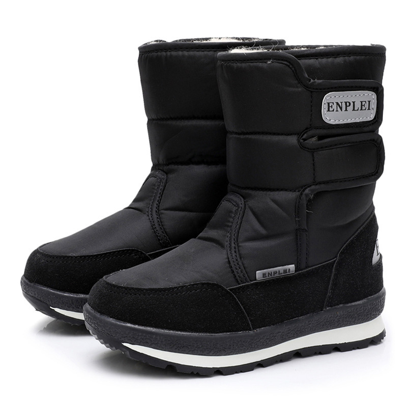 childrens snow warm cotton shoes with thick tube winter plus velvet short boots containing 30 wool suitable for cold regions such as northern eur