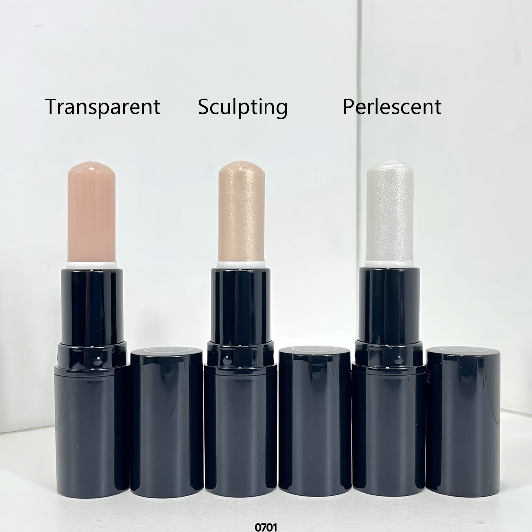 Quality 3 Colors Brighten Highlighter Stick Bar Waterproof Body Face Contour Corrector Shimmer Cream For Women Beauty Face Makeup