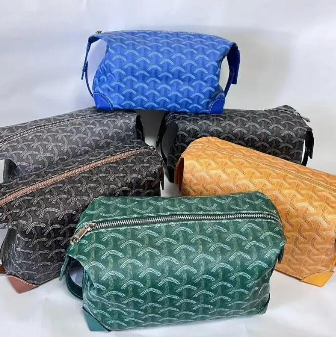 Trousse de toilette de luxe pour femmes et hommes, trousse de maquillage et trousse de toilette avec fermeture éclair, sac de vanité, mini trouss