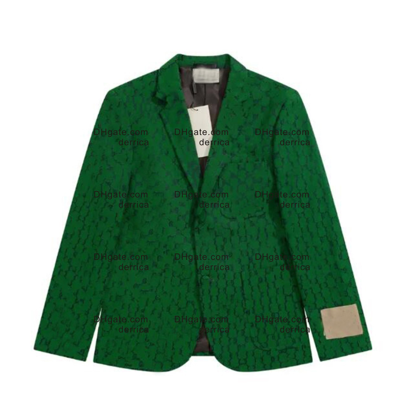 Mens Suits Blazers Western clothing designer men classical print Blazer autumn outwear coat slim fit letter top
