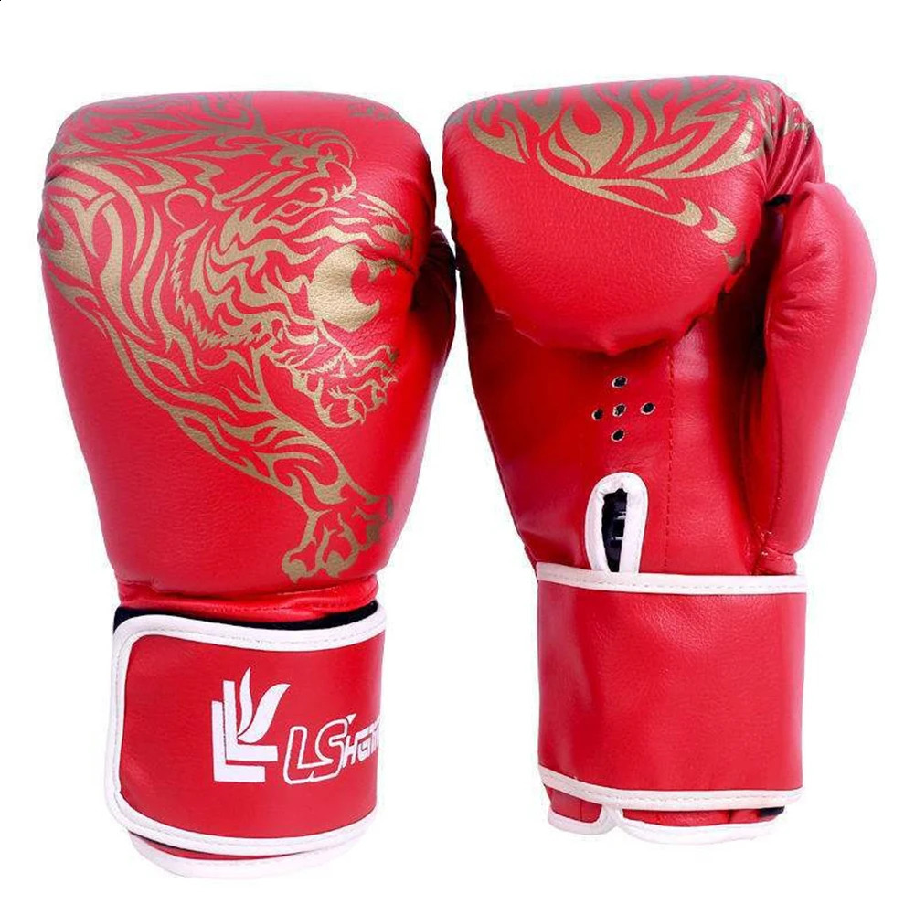 Thickened Adult Boxing Gloves Sanda Professional Competition Muay for Training Sandbag Fighting Taekwondo 240813