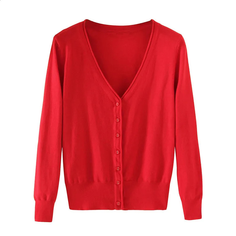 Veste de pull à la mode à col à collier ouvert pour le printemps et l'automne simple à manches longues en tricot à manches tricotées Skydiving 2x