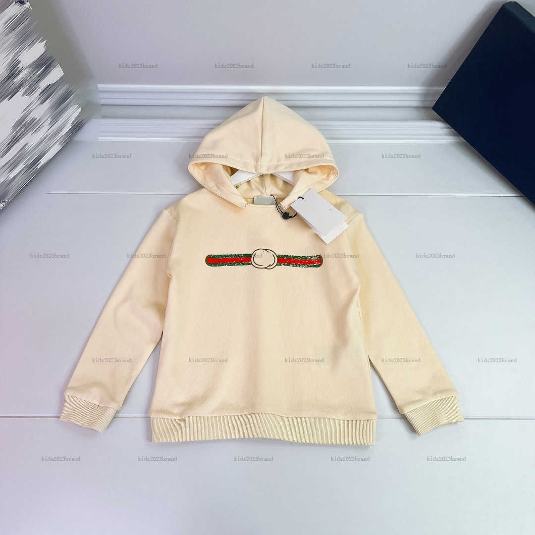 New designer baby clothes Classic pattern printing kids hoodies child sweater Size 80-160 CM sweatshirts for boys girls-image-1013449885