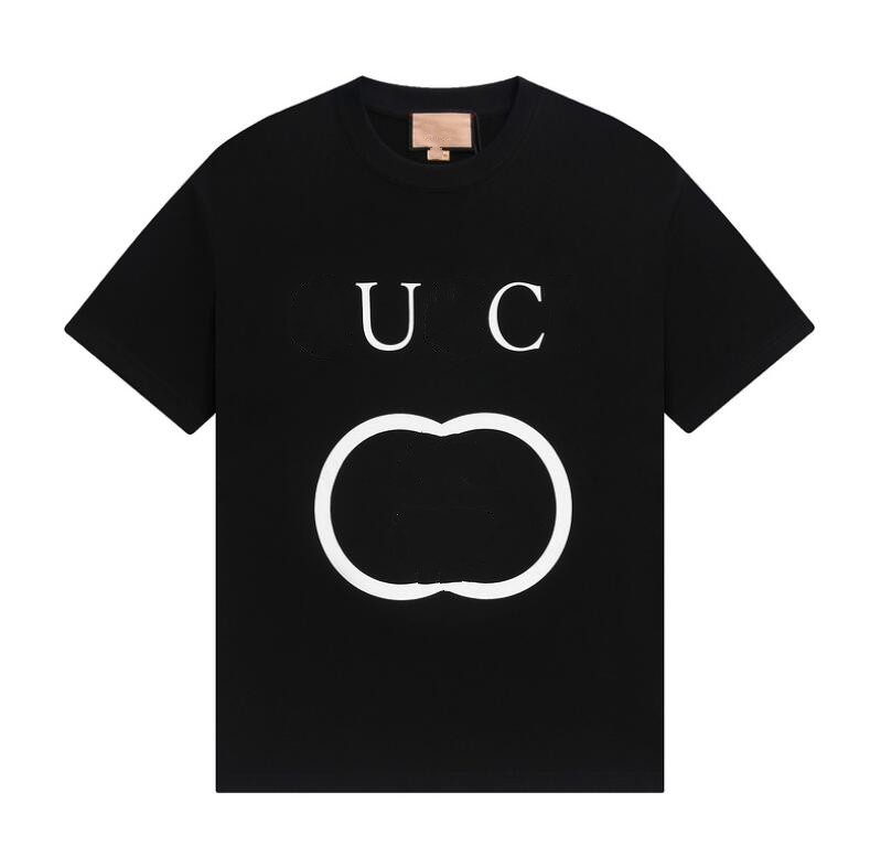2024gg hommes t-shirts t-shirts coton Coton Casual rayé à manches courtes Ggity T-shirt gu conception de vêtements pour hommes