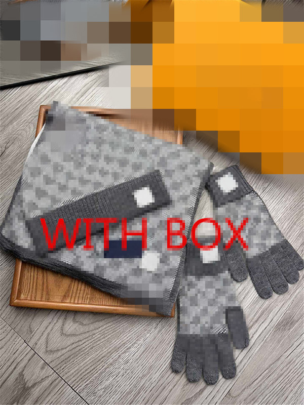 bb Scarf Hat Gloves Set For beanies Men Women Wool Winter 3 Piece Caps Shawl Hats Scarves Wool Beanie Wrap Scarfs