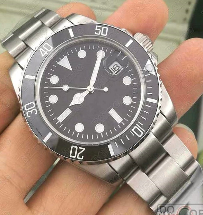 Top Luxury mens watch designer watches high quality Fashion Ceramic Bezel 2813 Automatic Movement New Mechanical SS for men diamond date clean moons