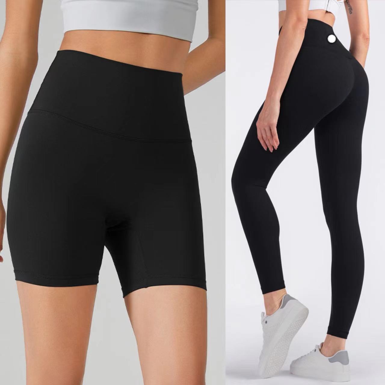 Yoga Pants Women Shorts lalign leggings Outfits Lady Sports Triple yoga Ladies Pants Exercise Fitness Wear Girls Running Leggings slim fit align-image-1013073759