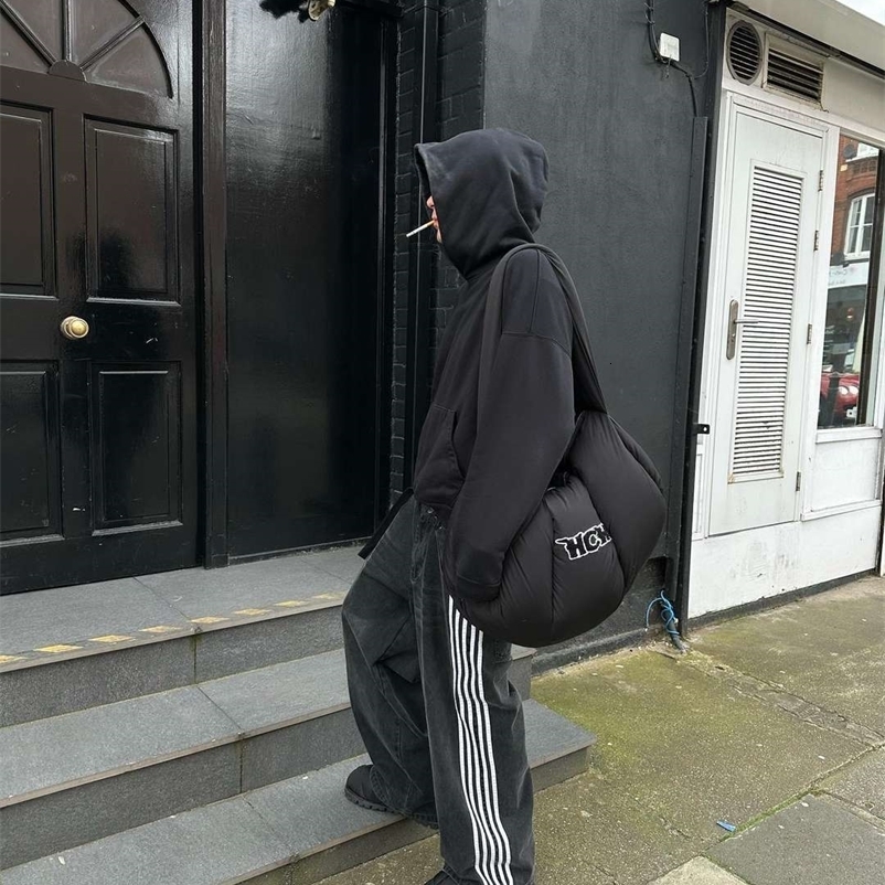 Harajuku Casual Pants Y2K Simplicity Vintage Baggy black jeans Denim Gym 2024 Mens High Waist men clothing y240819