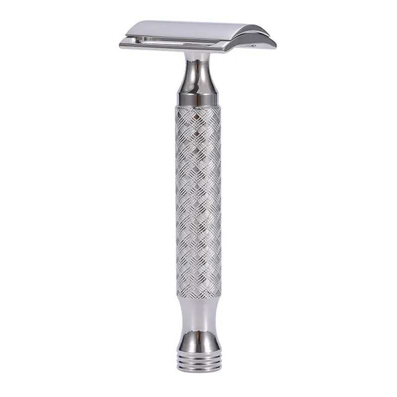 Razors Blades CNC 316L Stainless Steel Mens Manual Shaver Classic Double Edge Safety Razor Q240819-image-1013181261
