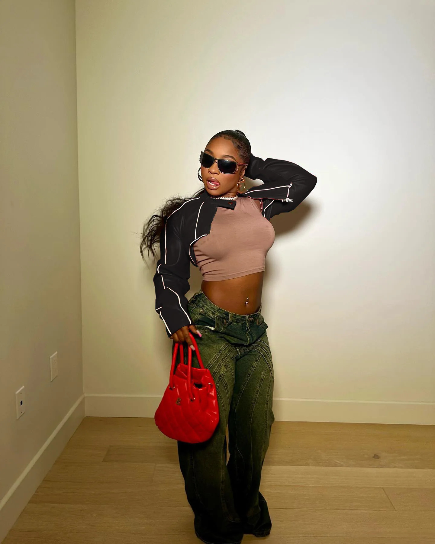 Womens PU Leather Shawl Autumn Winter Casual Female Motorcycle Sexy Slim Crop Tops Coat 240819