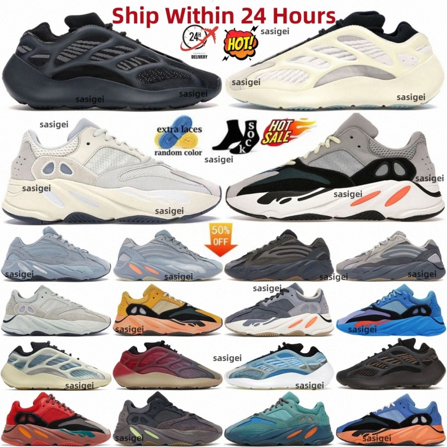 Designer Azael Dark Runner Running Shoes Mens Women Copper Fade Vanta Solid Grey Arzareth Fade Salt Carbon Analog Red Blue Static Vanta Inertia S