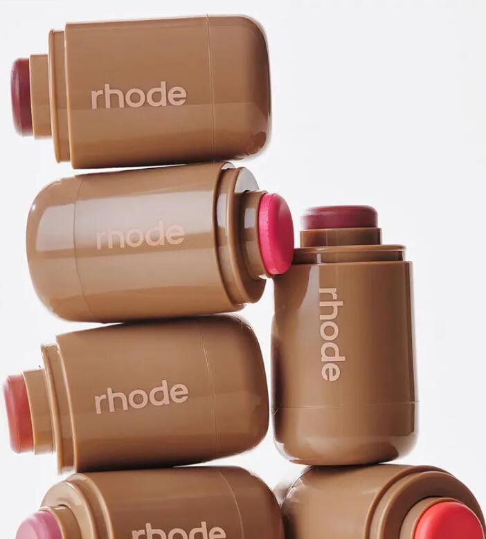 rhode New powder blusher stick Hailey piggy/justice box FRECKLE SPICY MARG FRECKLE SLEEPY GIRL TOASTED TEDDY-image-1013559527