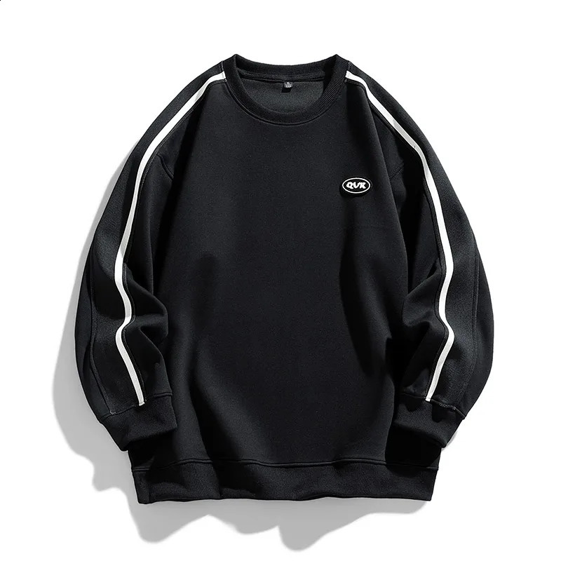 Sweat-shirt à cou rond pour hommes printemps automne pull décontracté tire