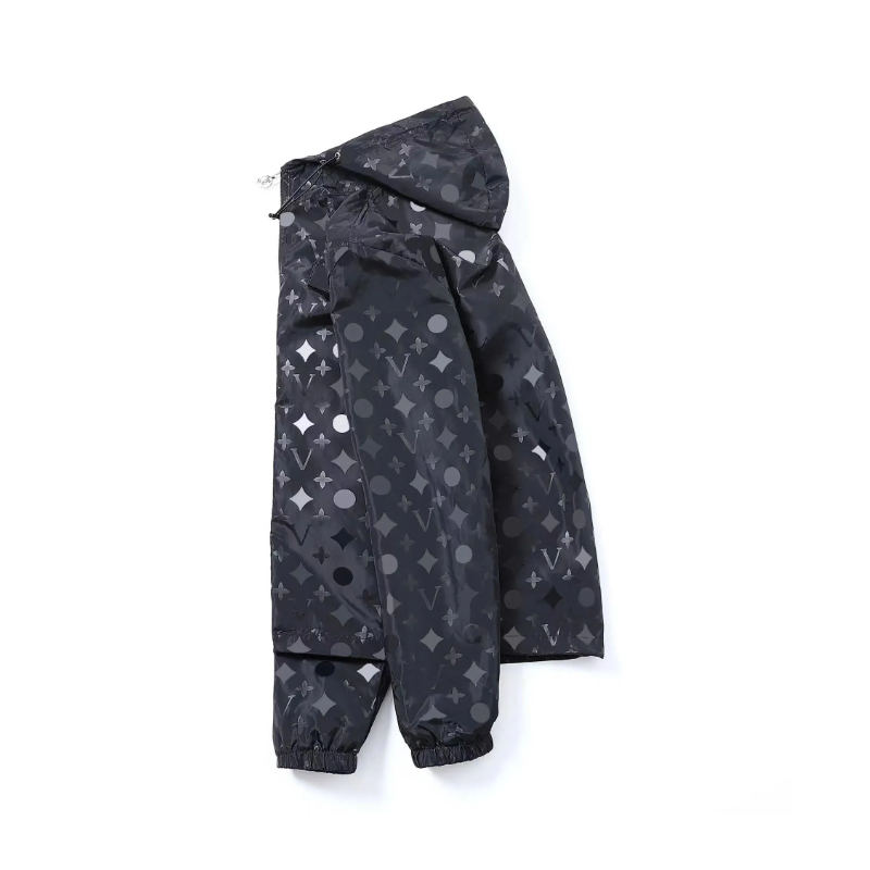 High quality designers Mens jackets Thin Reflective Men Waterproof Wind Breaker Coat Zipper Hoodie Jacket Quick Drying Sport Outwear masculina trenc