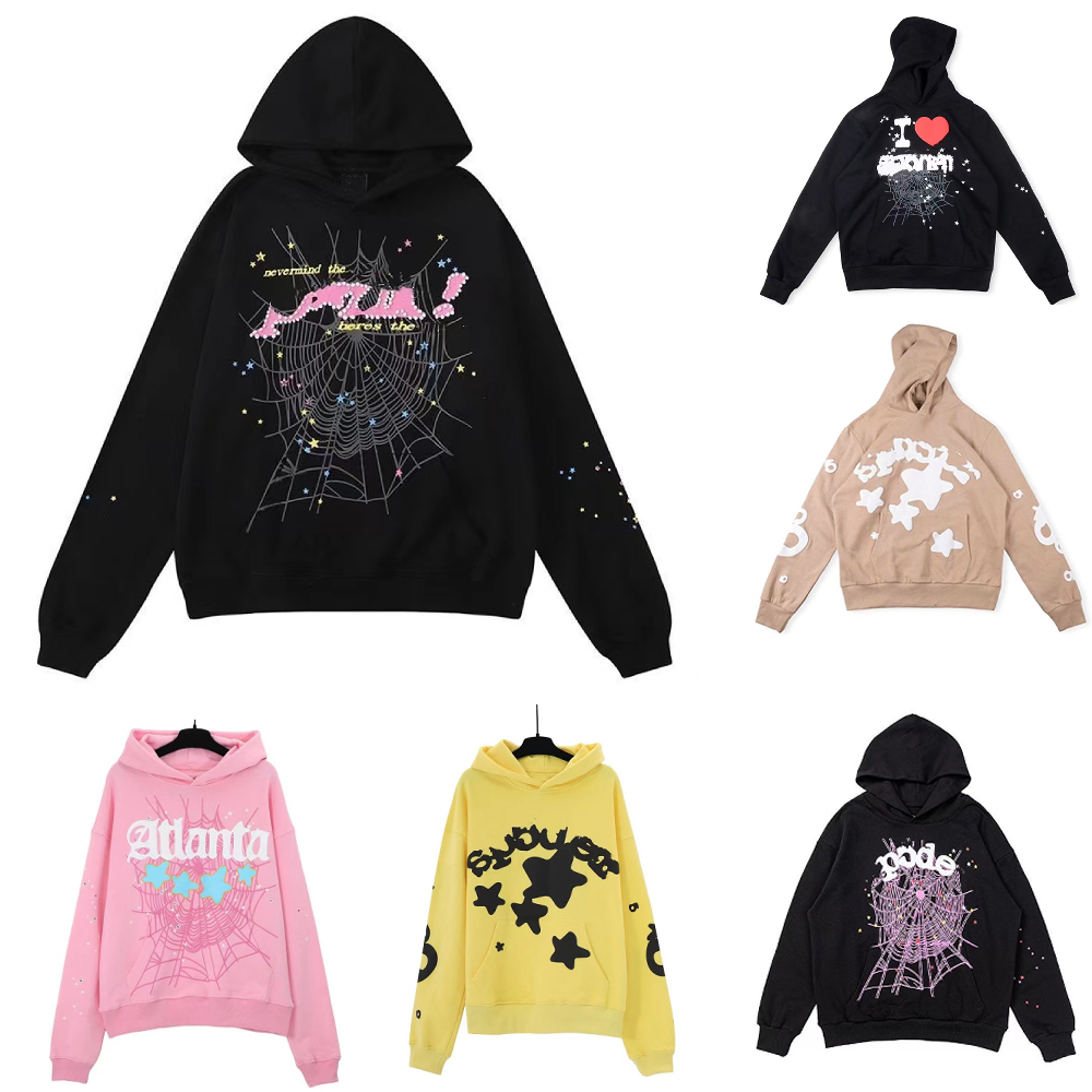 Designer suits men clothes hoodie Pink Sweatshirt tracksuits mens Cotton Hoodies Hoody Unisex sportswear Y2K Hip Hop clothing Tracksuit pants high q