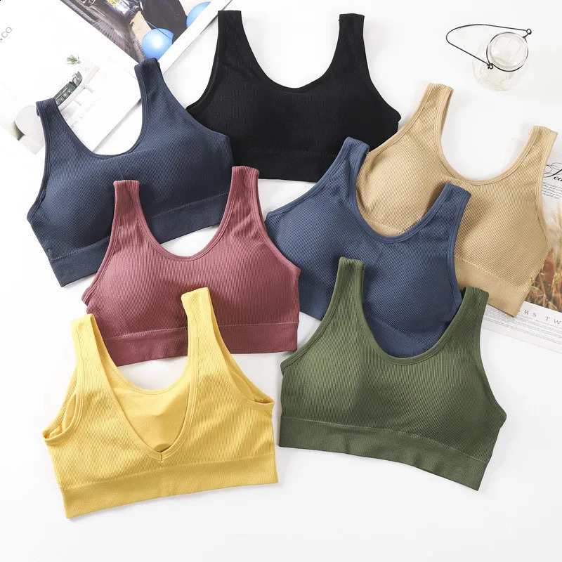 Seamless Bra Wireless Bras For Women Bralette Sports Top Sexy Lingerie Comfy Female Push Up Brassiere Underwear 240820